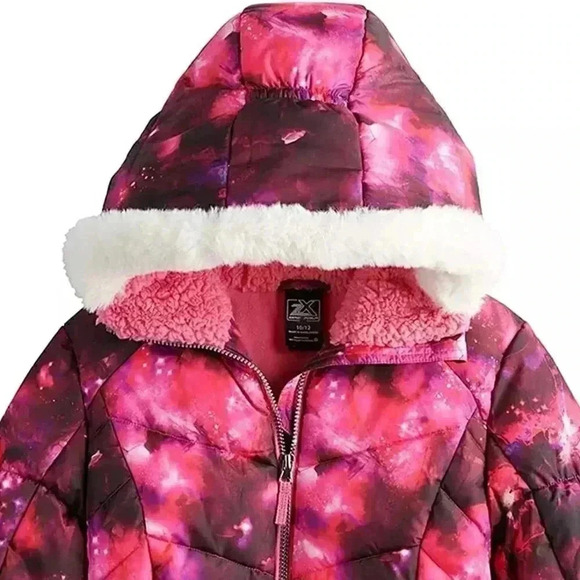 ZeroXposur Puffer Jacket Fleece lined Winter Coat with Lined Hood - Picture 3 of 4